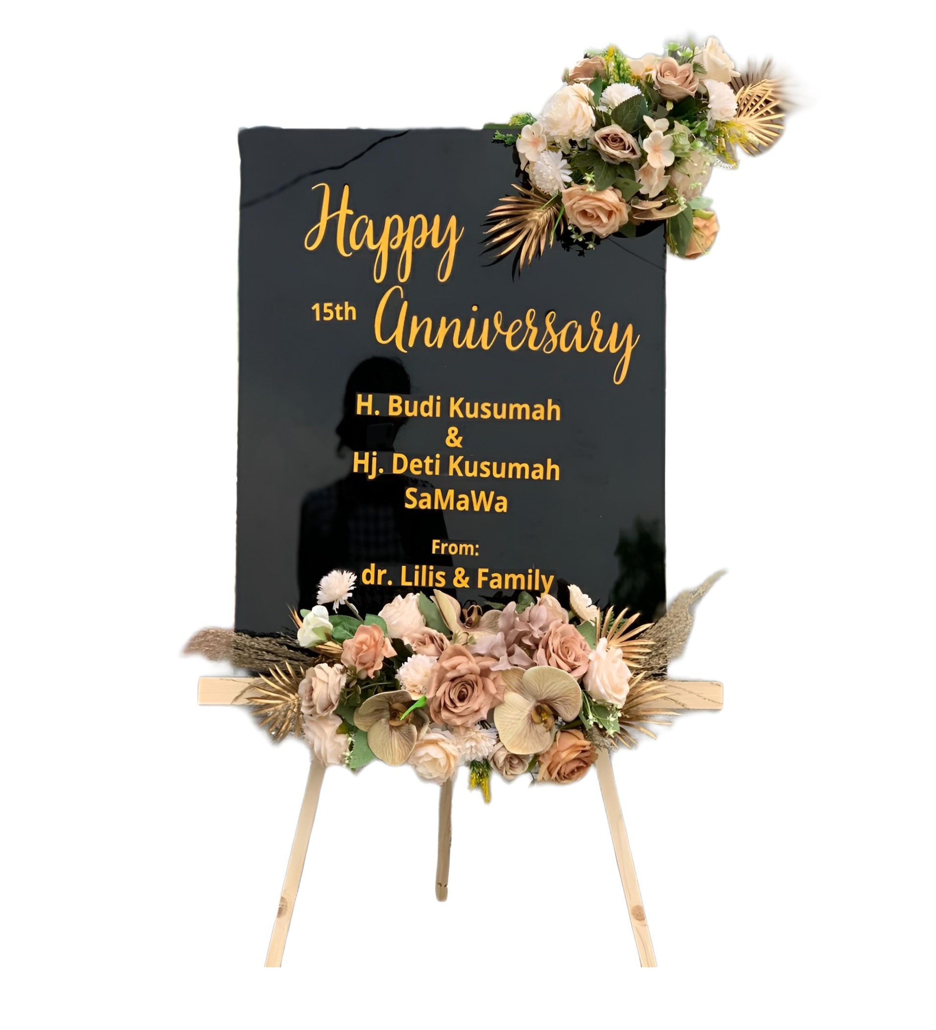 Papan Bunga Akrilik Mojoanyar